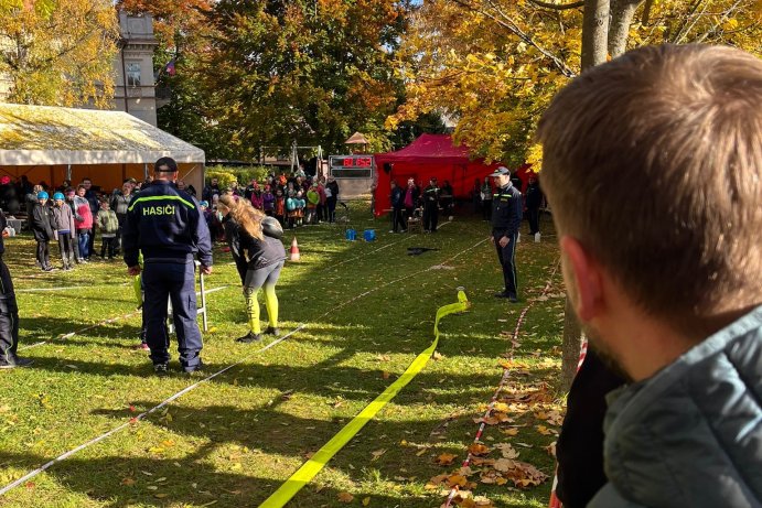  Železný hasič lákal. V Laškově soutěžily desítky dětí
