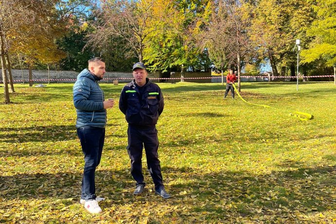  Železný hasič lákal. V Laškově soutěžily desítky dětí
