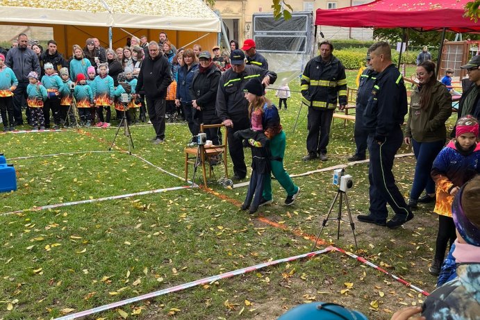  Železný hasič lákal. V Laškově soutěžily desítky dětí
