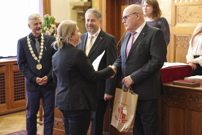  Medaile profesora Janského pro dárce krve
