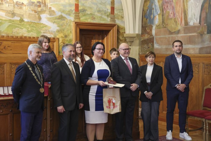  Medaile profesora Janského pro dárce krve
