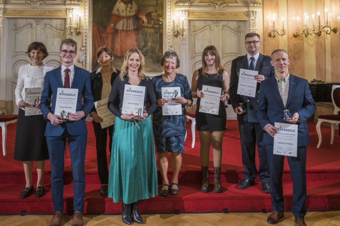  Dobrovolníci převzali Křesadlo. Za práci s dětmi i spolkovou činnost
Foto: Pavel Langer