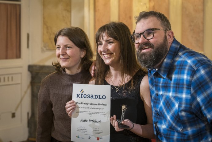  Dobrovolníci převzali Křesadlo. Za práci s dětmi i spolkovou činnost
Foto: Pavel Langer
