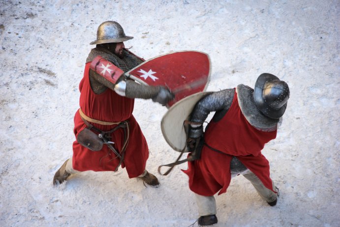  Novoroční výstup přilákal na Helfštýn davy návštěvníků
