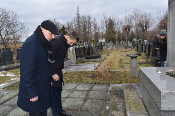  V Prostějově uctili oběti holocaustu
