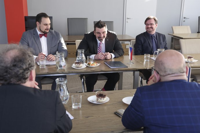  Izraelský velvyslanec v Olomouckém kraji. Jednal o podpoře turistického ruchu i vzdělávání
