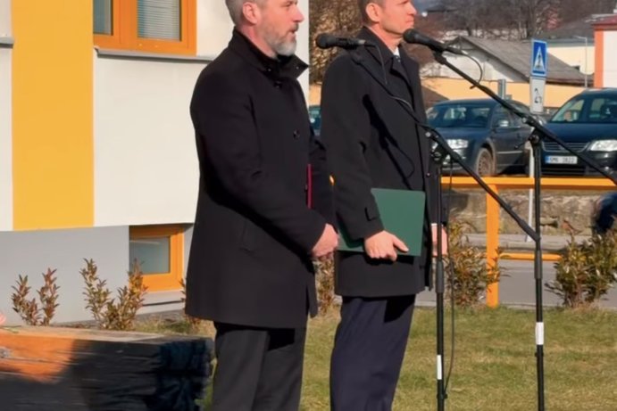  V Šumperku si při pietě připomněli Jana Zajíce
