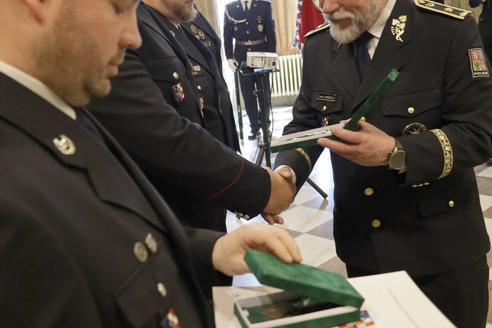  Nejlepší policisté získali ocenění krajského ředitelství
