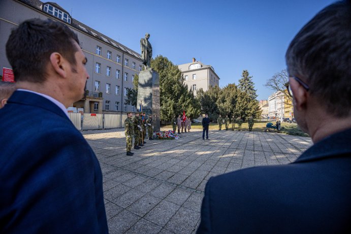  Kraj si připomněl 176 let od narození prezidenta Masaryka
