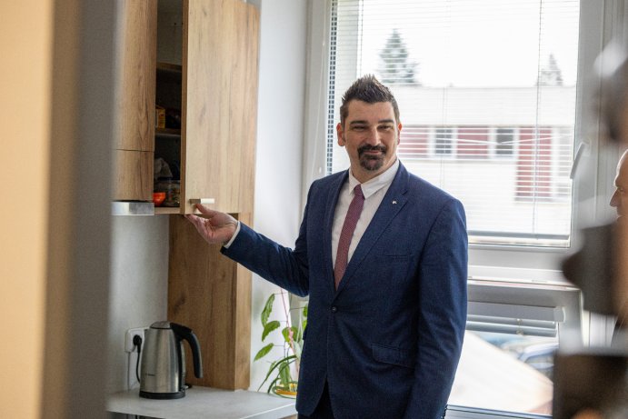  Rekonstrukce sociálního zázemí a nová odborná učebna pro studenty v Lutíně
