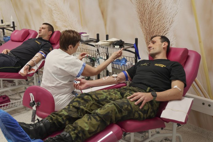  Společná mise – hasiči, policisté i vojáci darovali krev
