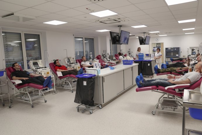  Společná mise – hasiči, policisté i vojáci darovali krev
