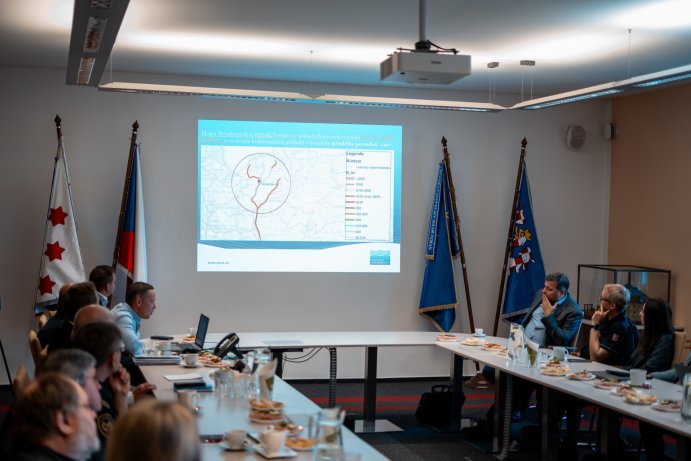  V Zábřehu řešili, jak pokračují práce po povodních
