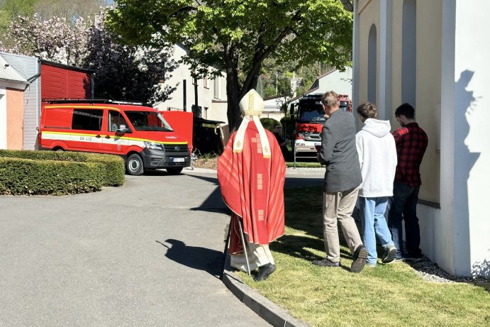 Sv. Florián v Ludéřově: tradice, nové hasičské auto i bohatý program 
Foto: Milan Husička