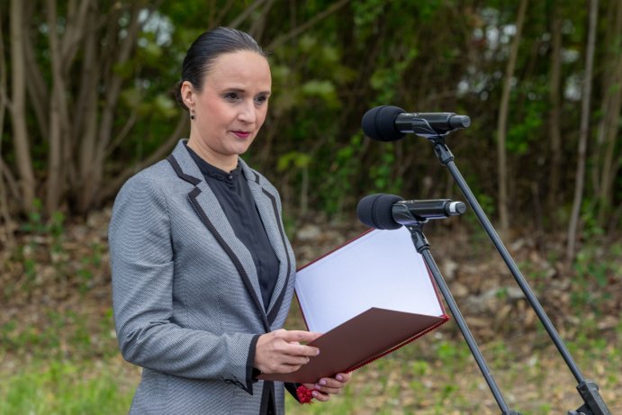 U bratrušovské střelnice vzpomněli oběti druhé světové války