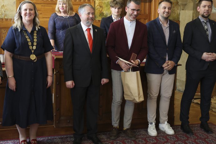  Dárci krve převzali v Olomouci Zlaté medaile Jana Janského
