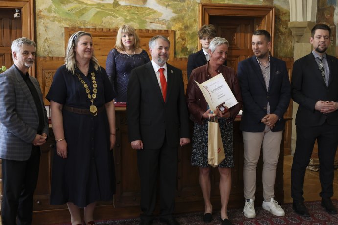  Dárci krve převzali v Olomouci Zlaté medaile Jana Janského
