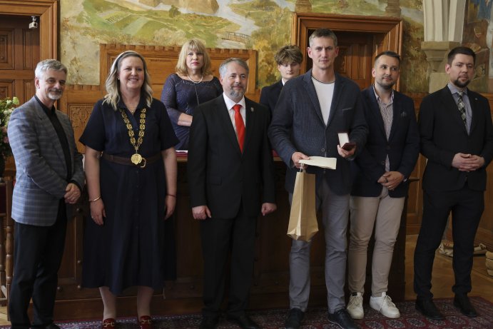  Dárci krve převzali v Olomouci Zlaté medaile Jana Janského
