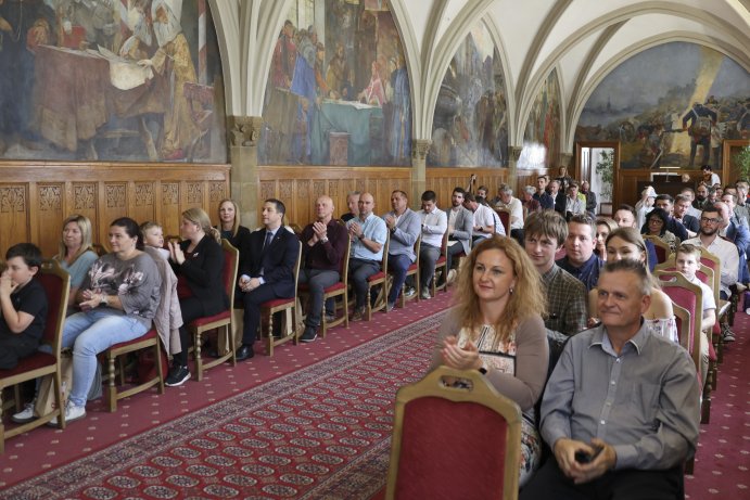  Dárci krve převzali v Olomouci Zlaté medaile Jana Janského
