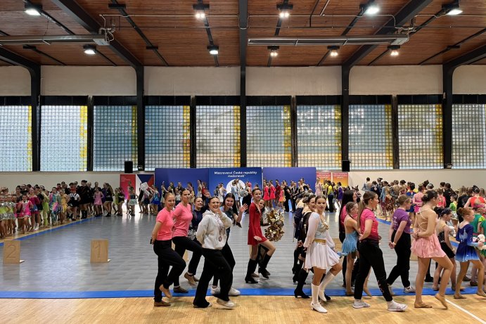  Hranice hostily republikové finále mažoretek. Do soutěže se zapojily stovky sportovců
