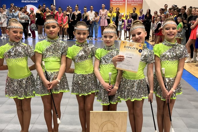  Hranice hostily republikové finále mažoretek. Do soutěže se zapojily stovky sportovců
