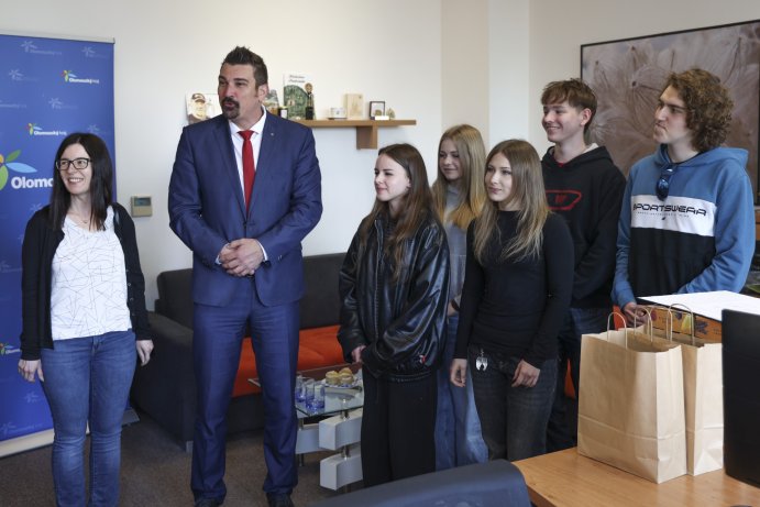  Olomoucký kraj přivítal úspěšné studenty z Opolského vojvodství
