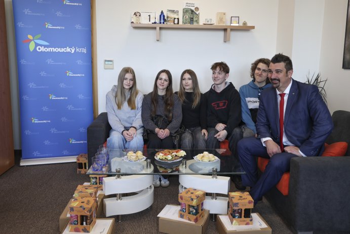  Olomoucký kraj přivítal úspěšné studenty z Opolského vojvodství
