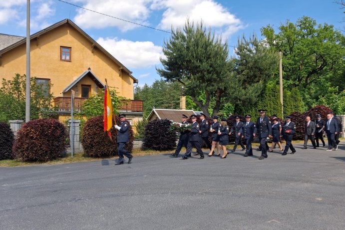 Hasiči z Vlčic oslavili 80 let tradice a služby obci