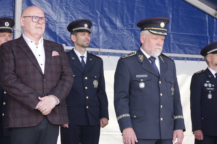  Výročí Policie ČR doprovodilo ocenění i služební sliby