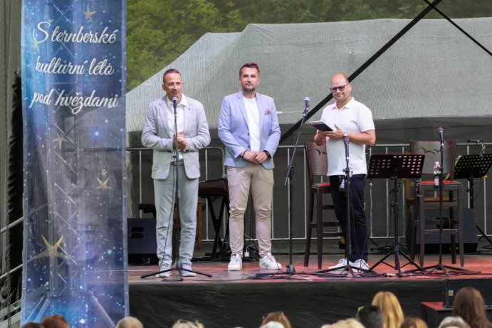  4 Tenoři zahájili Šternberské kulturní léto pod hvězdami