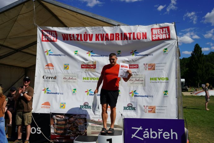  Čtyři disciplíny, jedna výzva. Welzlův kvadriatlon ovládl Zábřeh
