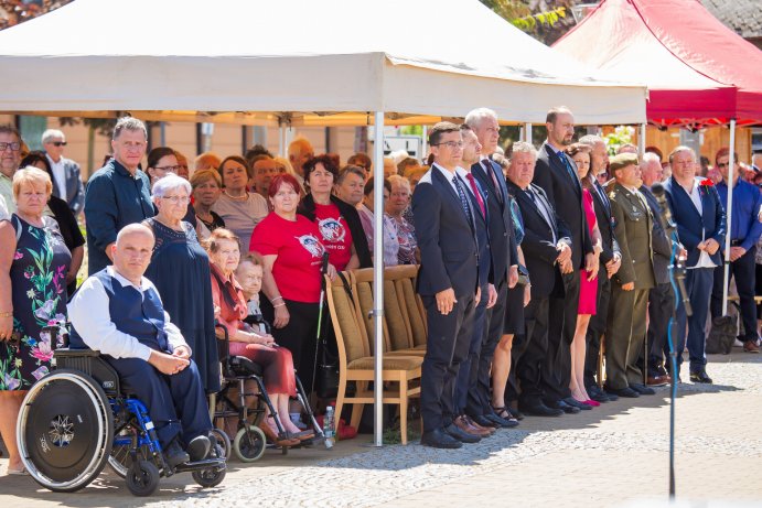 Olomoucký kraj uctil památku obětí z Českého Malína