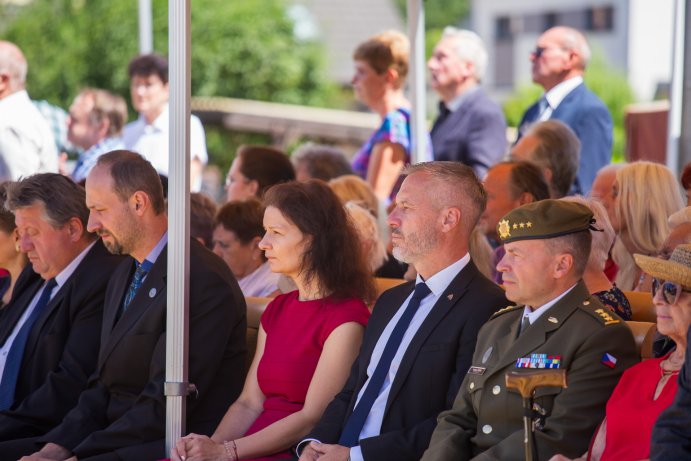  Olomoucký kraj uctil památku obětí z Českého Malína