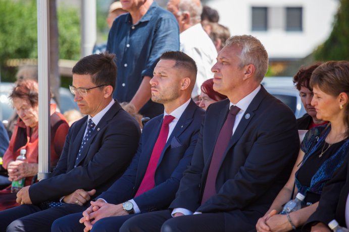  Olomoucký kraj uctil památku obětí z Českého Malína
