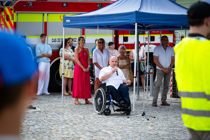 Nová hasičská cisterna posílí jednotku v Litovli