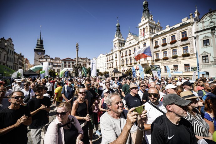  Czech Tour ve třetí etapě dojela na Dlouhé stráně
