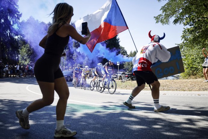  Czech Tour ve třetí etapě dojela na Dlouhé stráně
