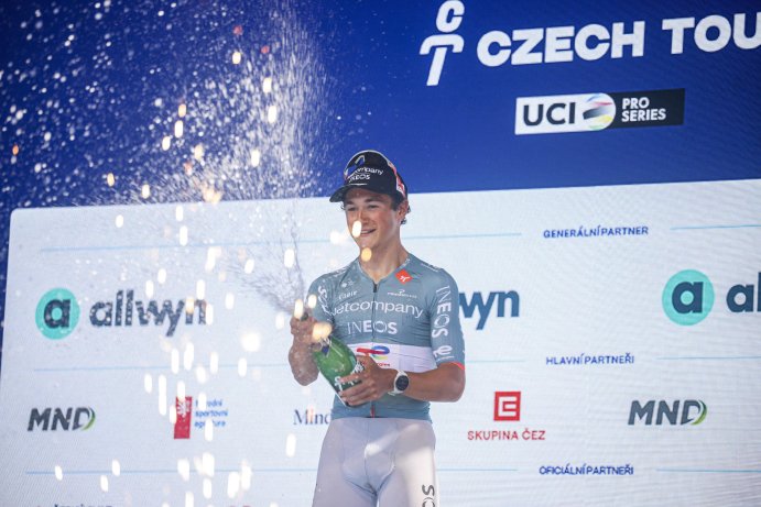  Czech Tour ve třetí etapě dojela na Dlouhé stráně
