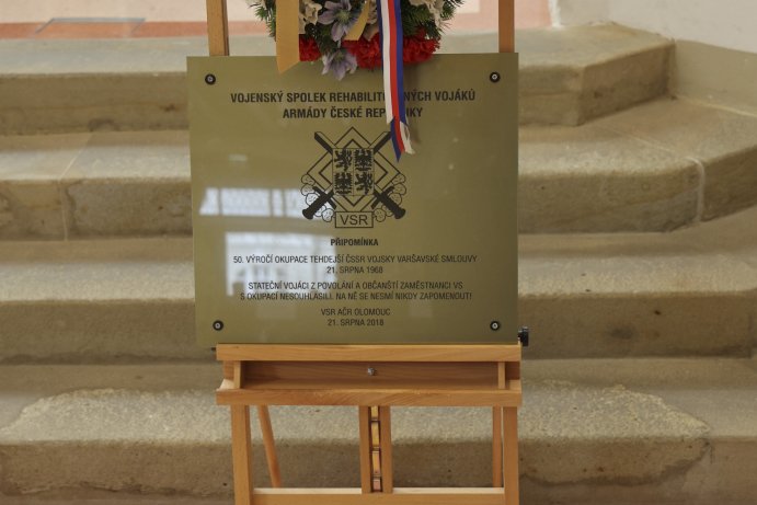  Olomouc si připomněla 58 let od okupace Československa
