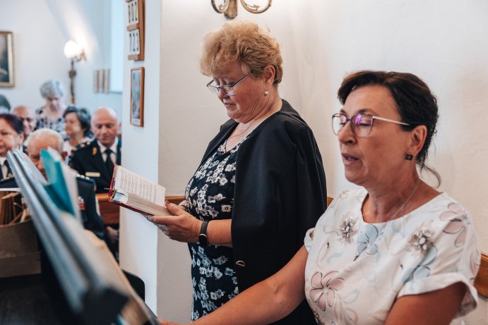  Hody v Přáslavicích nabídly hudbu, zábavu i slavnostní žehnání hasičského auta
