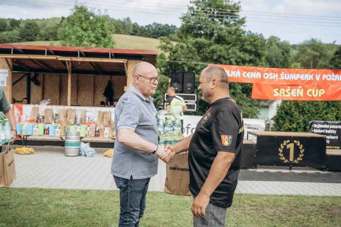  Sobotín hostil jubilejní hasičský memoriál
