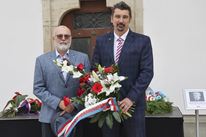  Vzpomínka na T. G. Masaryka proběhla letos u olomoucké radnice
