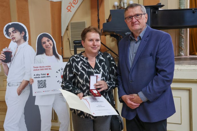 Zachraňují životy. V Přerově ocenili desítky dárců