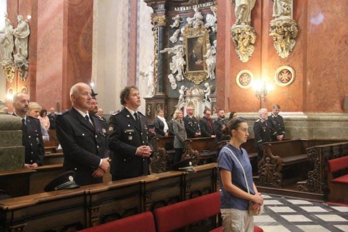  Mše za Policii ČR připomněla policisty, kteří položili život při službě
