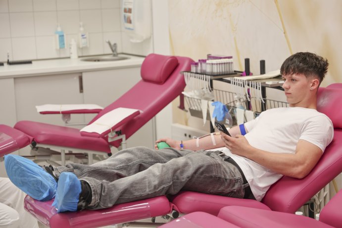  Studenti z Olomouckého kraje pomáhají darováním krve. Zapojují se do kampaně Tvůrci zítřka
