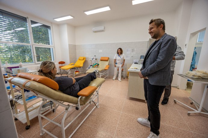  Studenti z Olomouckého kraje pomáhají darováním krve. Zapojují se do kampaně Tvůrci zítřka
