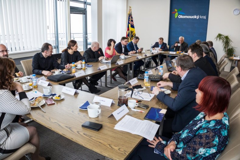 Hejtmanství a Univerzita Palackého řešily aktuální projekty i plány do budoucna