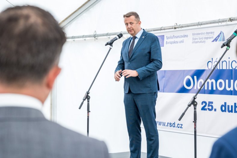 Začala stavba dálnice Olomouc – Kokory