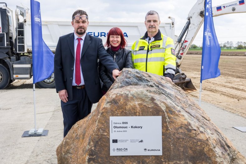 Začala stavba dálnice Olomouc – Kokory