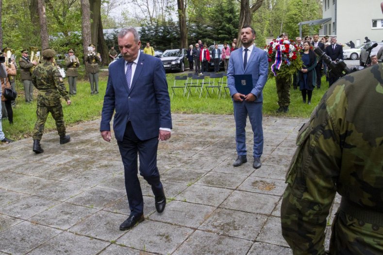 Zástupci kraje si připomněli tragédie z konce druhé světové války